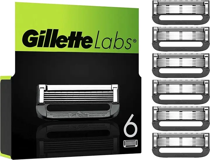 Лезвия для бритья Gillette Labs 6 шт. (irdHro)