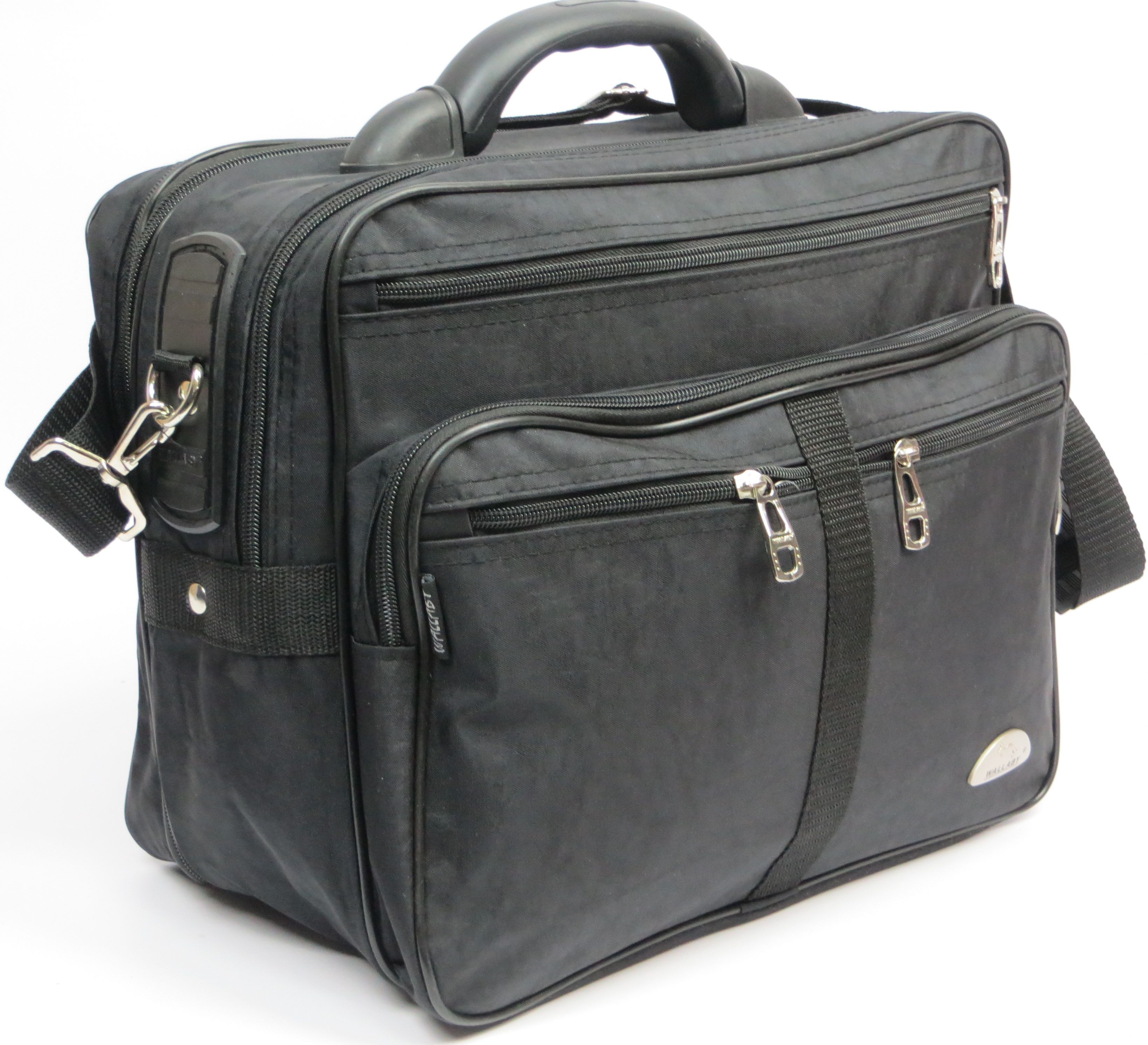 Сумка-портфель мужская Wallaby тканевая Черный (25275)