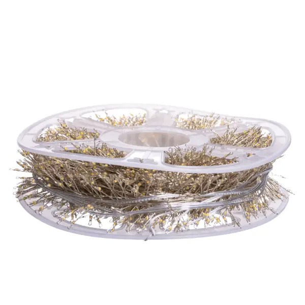 Гірлянда-нитка Роса хвойна лапа 3000 LED 100 м біла нитка Білий - фото 4