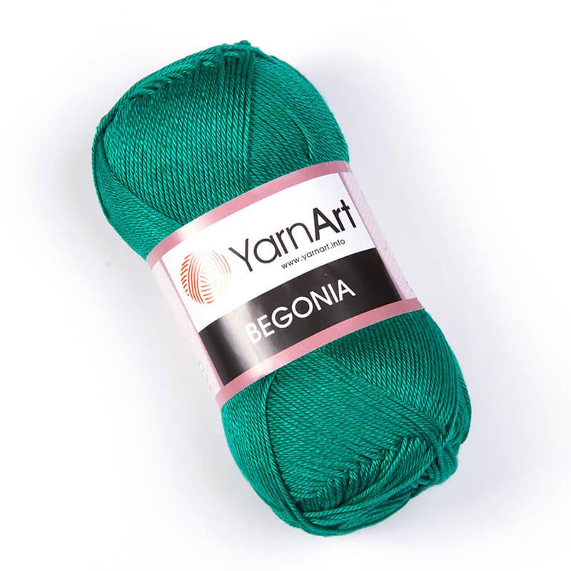 Пряжа YarnArt Begonia 6334 Светло-зеленый