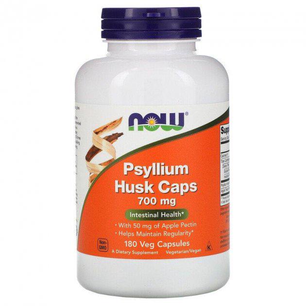 Подорожник Now Psyllium Husk Caps 700 mg 180 капс.