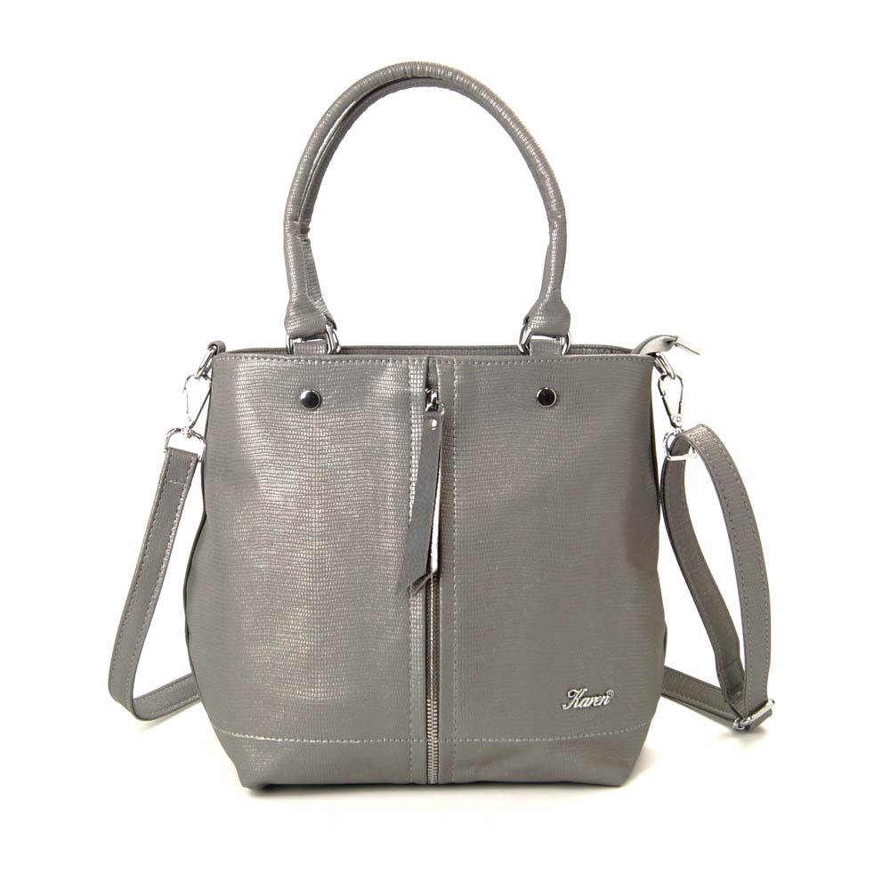 Сумка Karen Marisa 23х13,5х26 см Gray (116051)