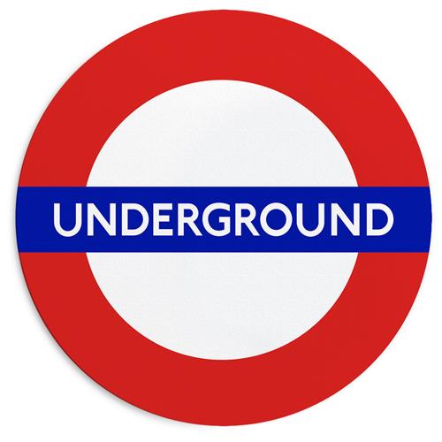 Килимок для миші Presentville "Underground" 20 см (RKYL_23F069)
