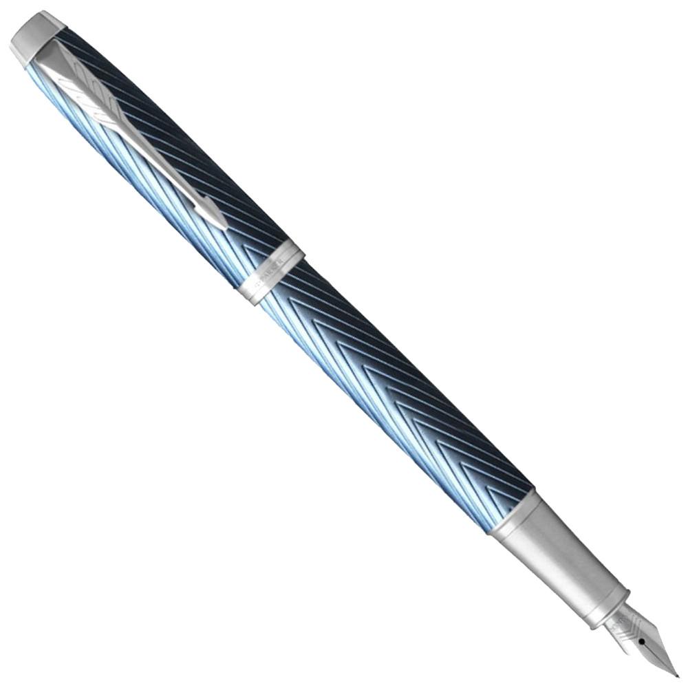 Перьевая ручка Parker IM 17 Premium Blue Grey