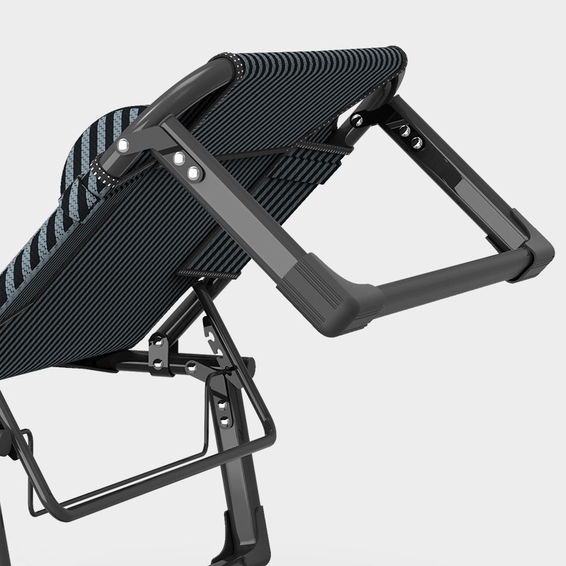 Шезлонг садовый WCG FB-S02 600D Oxford с подушкой Черный (FB-S02 1) - фото 5 Шезлонг садовый WCG FB-S02 600D Oxford с подушкой Черный (FB-S02 1) - фото 5