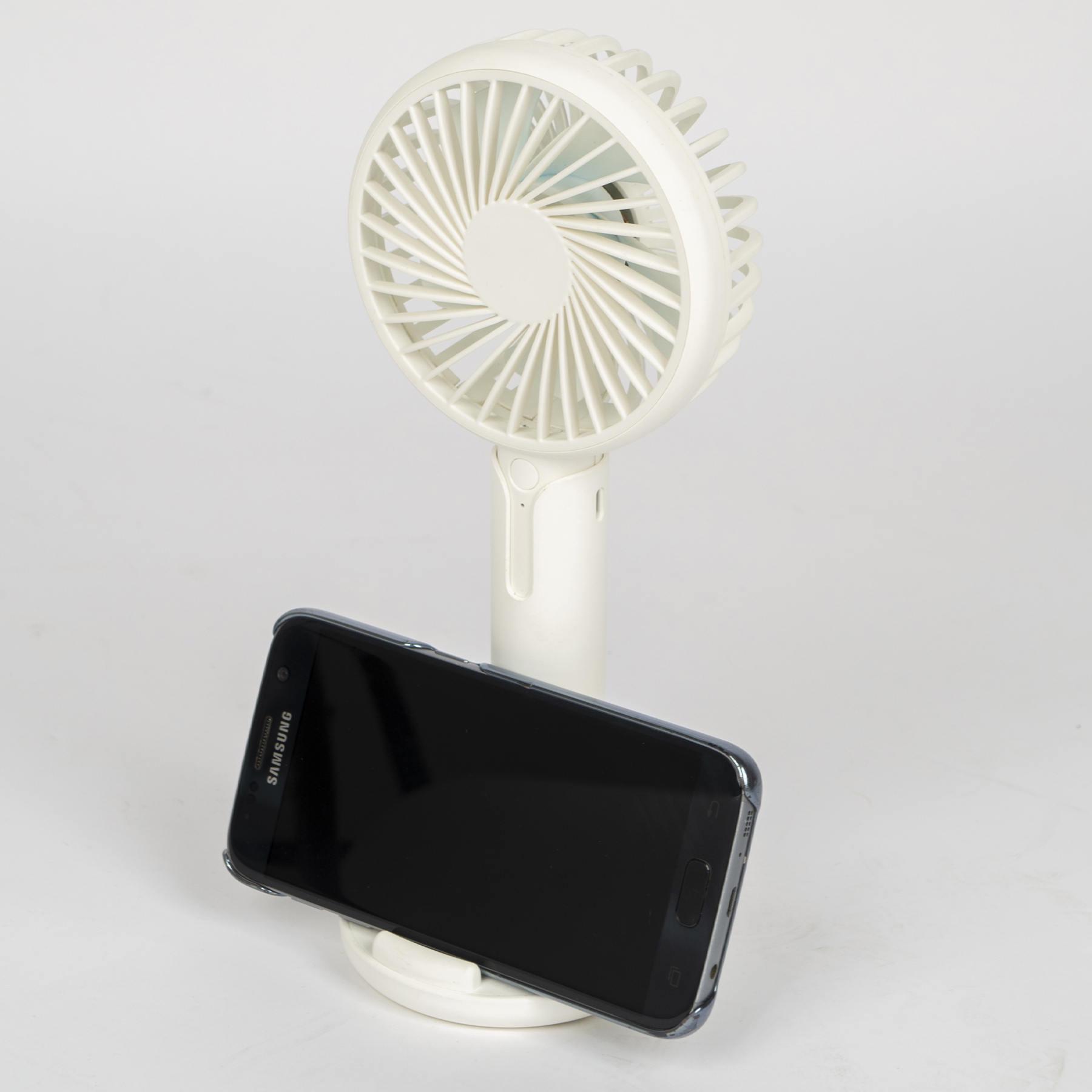 Вентилятор акумуляторний Bo-Camp Portable Fan With Holder White (8520952) - фото 5