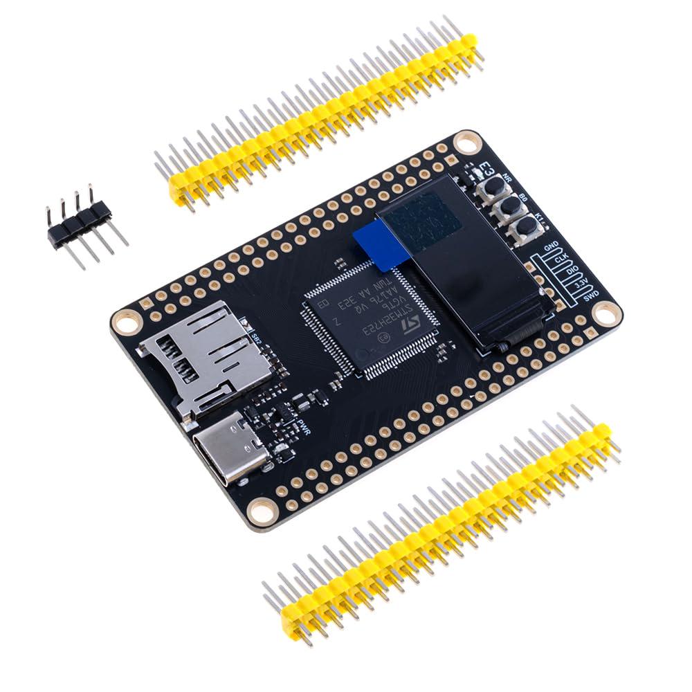 Плата розробки WeAct STM32H723VGT6 з OLED-дисплеєм 0,96" 564KB RAM для IoT та робототехніки (00-00029019)