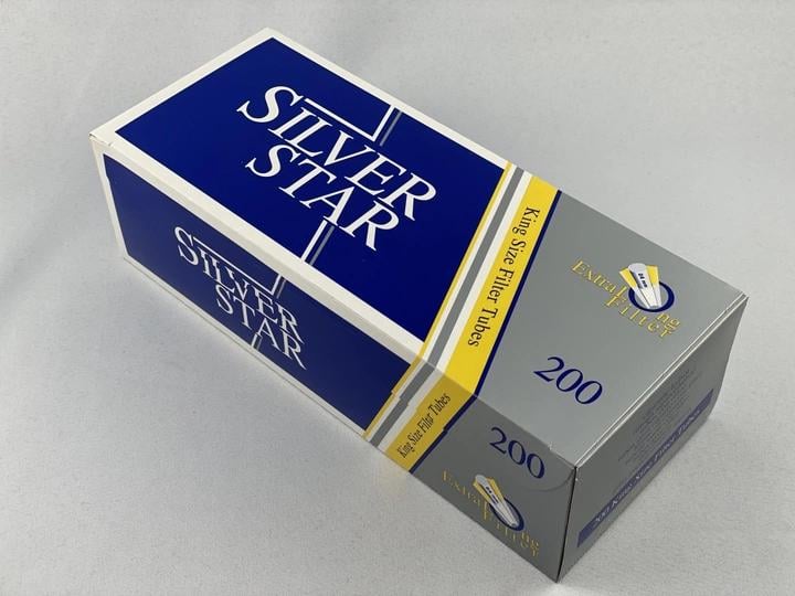 Гільзи для цигарок SILVER STAR KS X-LONG FILTER 200 шт. (11449497)