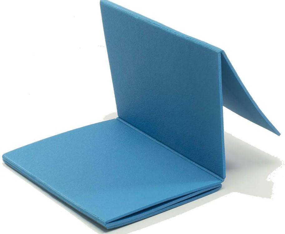 Килимок спортивний складаний Toorx Foldable 5-section 175x50x0,8 см Azzurro (MAT-175) - фото 3