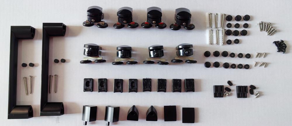 Дверь в нишу MIXXUS Premium DIVERSE SD01-160x185-TR прозрачное стекло 5 мм Black (MI6879) - фото 2 Дверь в нишу MIXXUS Premium DIVERSE SD01-160x185-TR прозрачное стекло 5 мм Black (MI6879) - фото 2