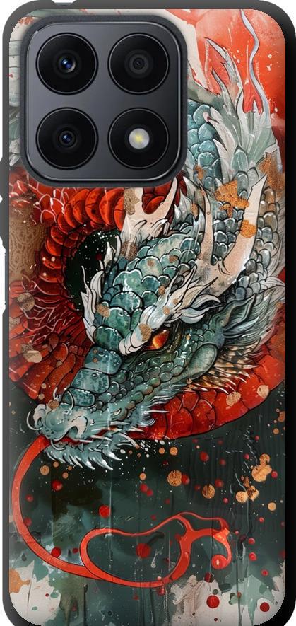 Чехол на Huawei Honor X8a Стихия огня (6101b-2963-42517)