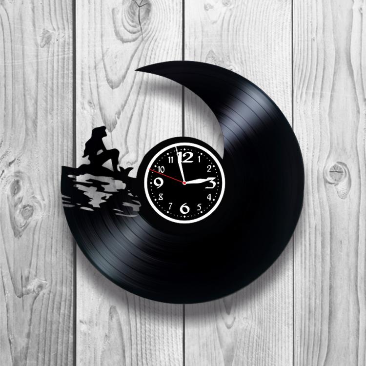 Часы настенные Луна 0290 из виниловой пластинки
