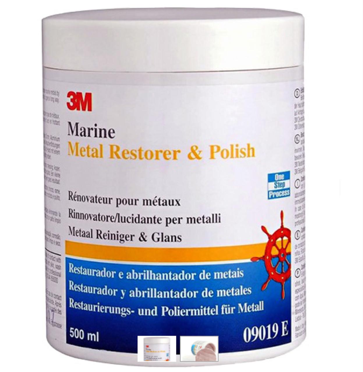 Полірувальна паста для відновлення та полірування металу 3M™ Marine 500 мл