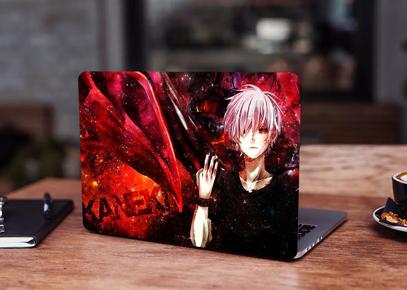 Декоративна наклейка на ноутбук 17,3" Аніме Токійський Гуль Kaneki 400х260 мм (100449_17) Декоративна наклейка на ноутбук 17,3" Аніме Токійський Гуль Kaneki 400х260 мм (100449_17)