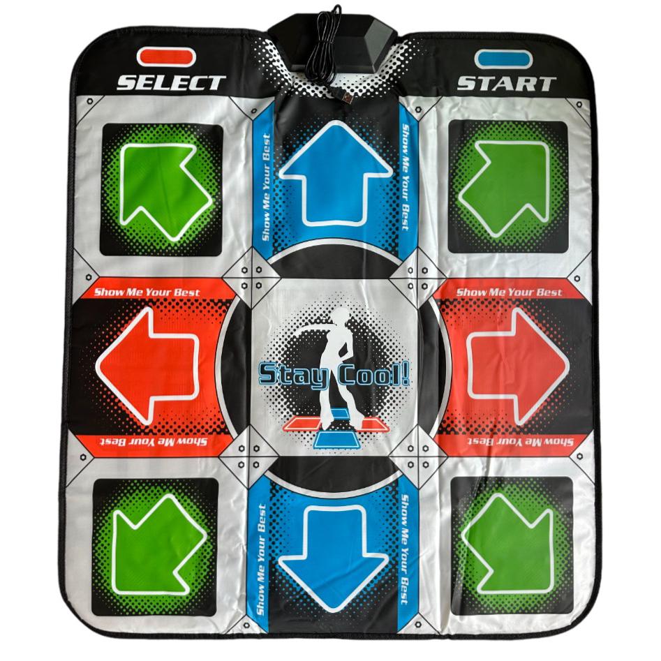 Коврик танцевальный X-Treme Dance PAD Platinum для PC (1000288-Black-2)