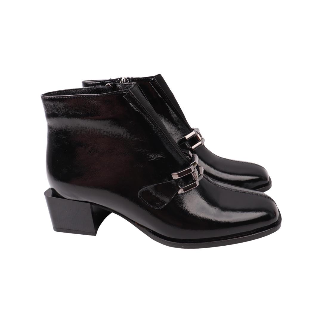 Ботильоны женские Aquamarin из кожи р. 40 Черный (2009-21DH) Ботильоны женские Aquamarin из кожи р. 40 Черный (2009-21DH)