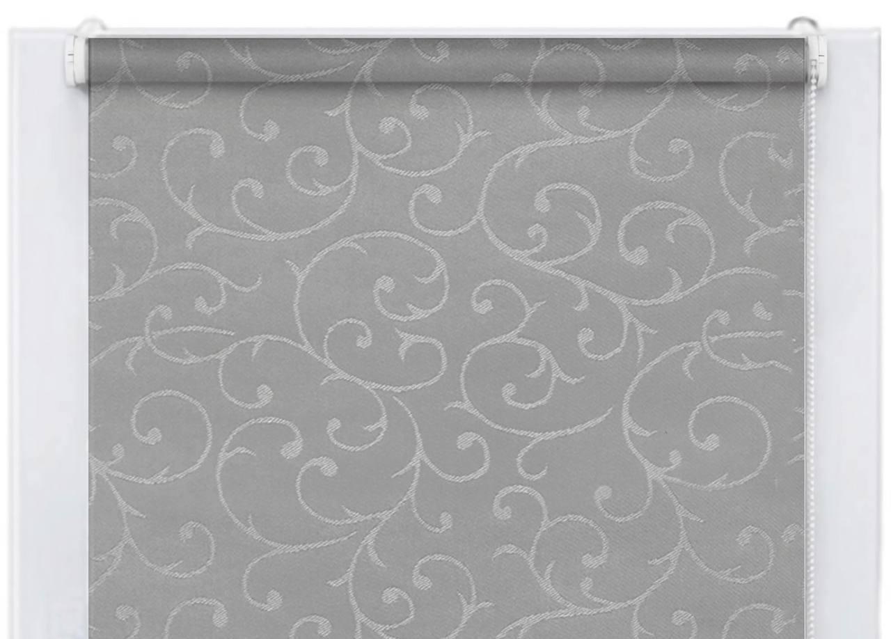 Роллета тканевая Amelia 05 50x160 см Серый (18073493)