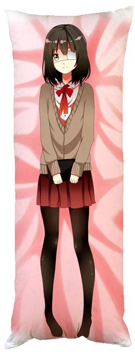 Подушка дакимакура Канеки Фем декоративная ростовая для обнимания 60x200 см (1834033603) Подушка дакимакура Канеки Фем декоративная ростовая для обнимания 60x200 см (1834033603)