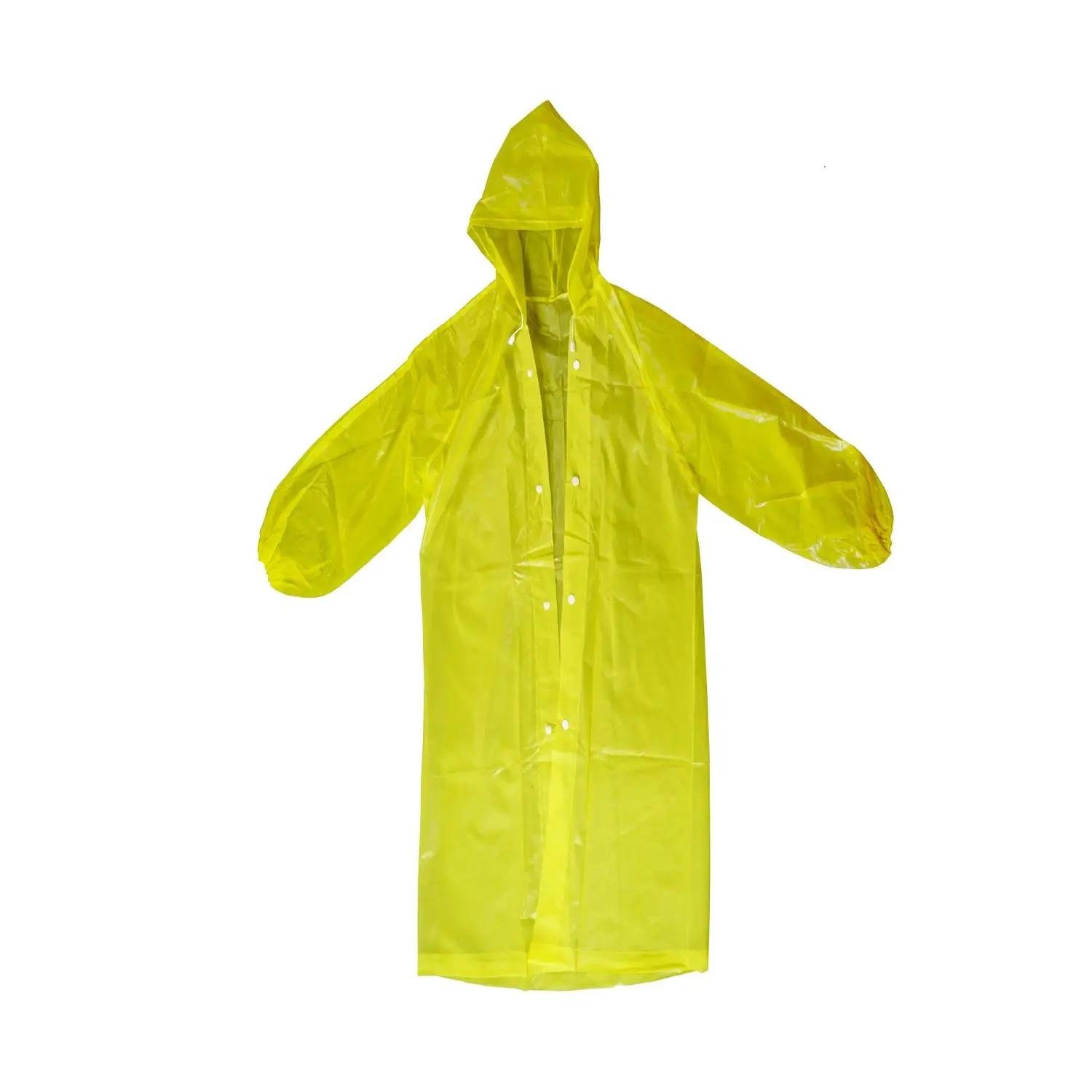 Плащ дощовик з капюшоном Wellamart Жовтий (U083-1)