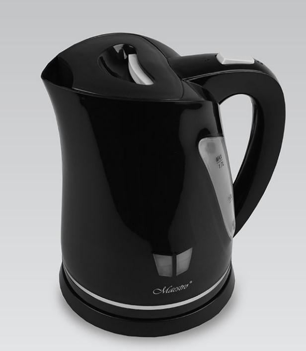 Електрочайник Maestro MR-038-BLACK дисковий 2000W 1,7 л Чорний (УТ000073453)