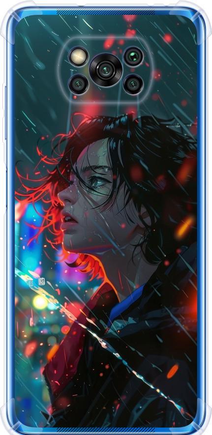 Чехол на Xiaomi Poco X3 Ночные огни (6096sp-2073-42517)