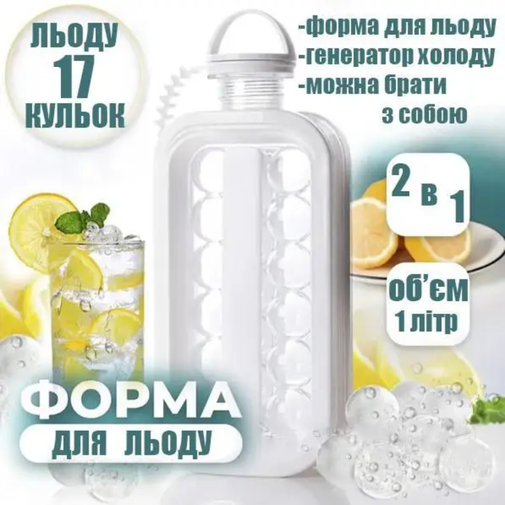 Форма для льда силиконовая 17 шариков (8863) - фото 2 Форма для льда силиконовая 17 шариков (8863) - фото 2