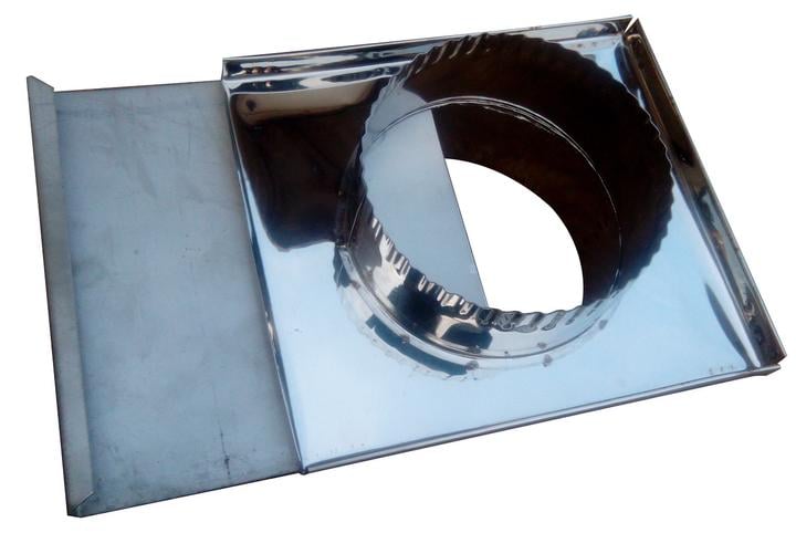 Шибер тяги для дымохода нержавеющая сталь толщина 0,8 мм D 100 мм