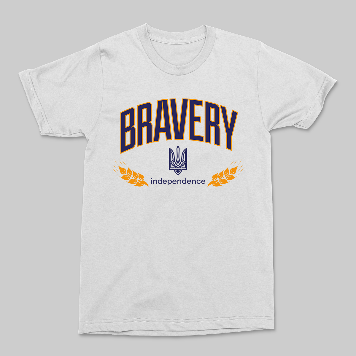 Футболка женская патриотическая Ufree с принтом "Bravery independence" XL Белый (20101-1W-XL) Футболка женская патриотическая Ufree с принтом "Bravery independence" XL Белый (20101-1W-XL)