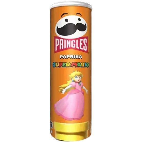Чипсы Pringles Super Mario с паприкой 165 г (26137758)