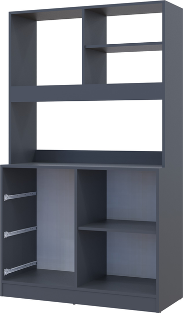 Кухня міні Doros Графіт/Дуб Евок (81359336) - фото 5 Кухня міні Doros Графіт/Дуб Евок (81359336) - фото 5