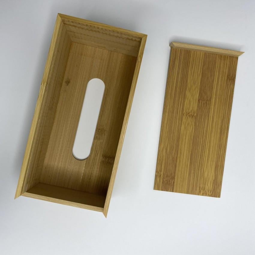 Диспенсер для серветок A-PLUS 6107 бамбуковий 23,5х11,5х8,8 см (2043996959) - фото 3 Диспенсер для серветок A-PLUS 6107 бамбуковий 23,5х11,5х8,8 см (2043996959) - фото 3