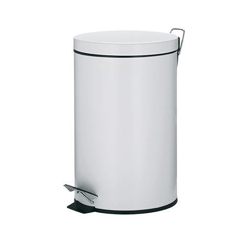 Ведро с педалью Kela 10929 Cornell 12 л нержавеющая сталь Белый (40327)