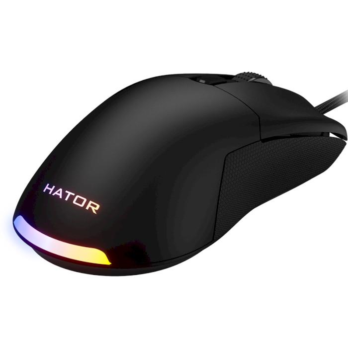 Миша ігрова Hator HTM-510 Pulsar 2 Black (48462) - фото 4