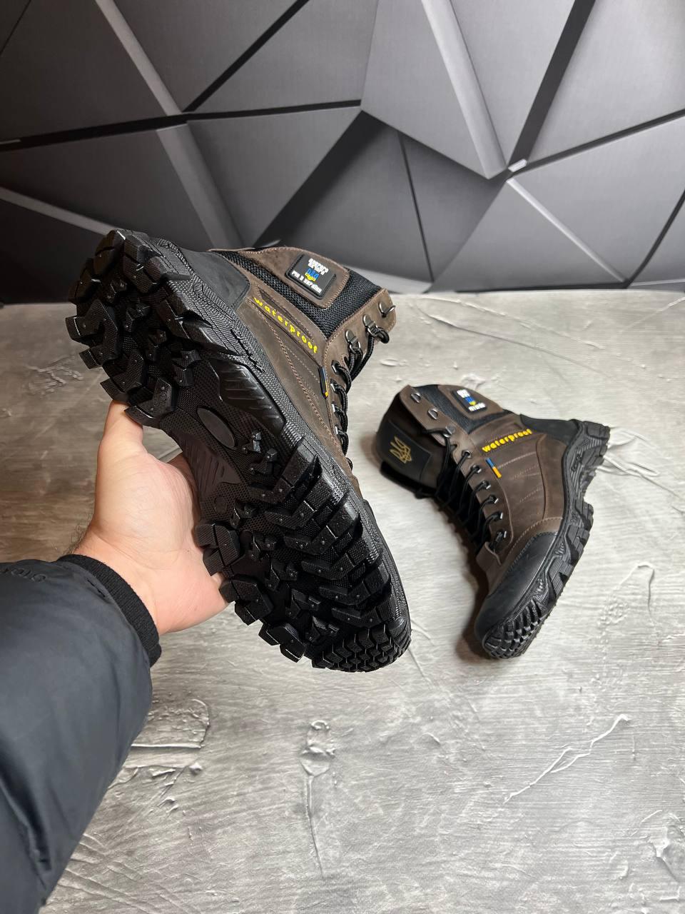 Берці чоловічі демісезонні з дихаючою сіткою р. 41 Brown - фото 5 Берці чоловічі демісезонні з дихаючою сіткою р. 41 Brown - фото 5