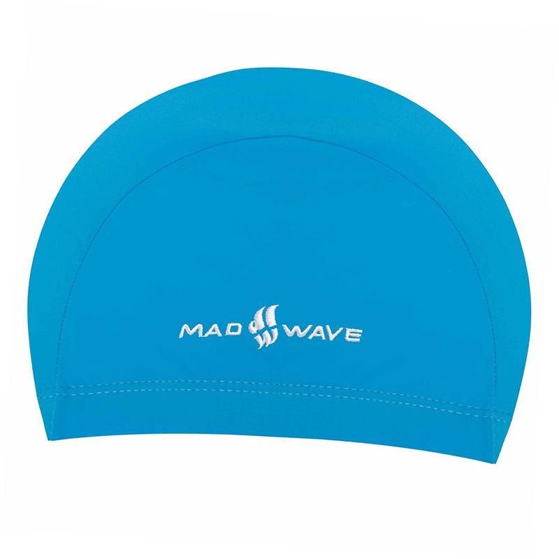 Шапочка для плавання Mad Wave Lycra Junior M052001 Блакитний (60444189)