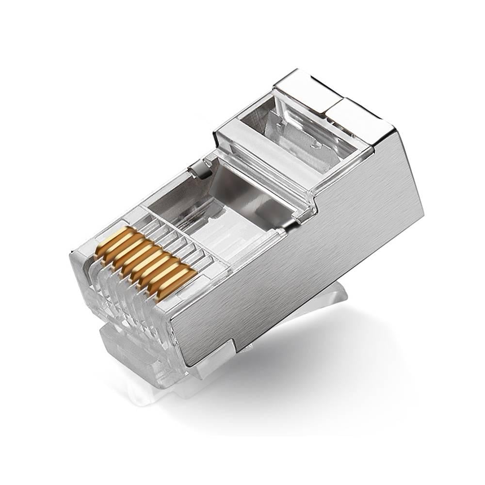 Конектор Ritar RJ-45 8P8C FTP Cat-5 екранований Q100 100 шт. (28711)