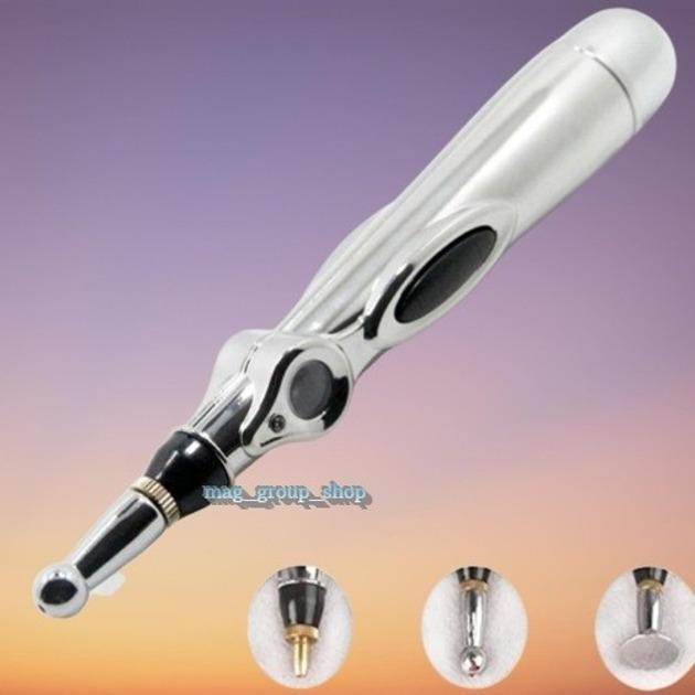 Масажер для тіла Massage Pen W-912 3в1 електричний ручний (W-912) - фото 2