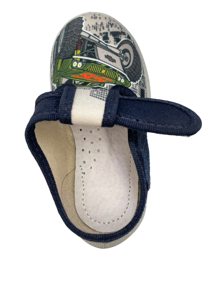 Тапочки для хлопчиків Waldi 360-164/22 на липучках р. 22 Темно-синій - фото 3 Тапочки для хлопчиків Waldi 360-164/22 на липучках р. 22 Темно-синій - фото 3