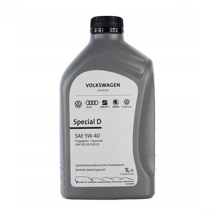 Моторное масло VAG Special D 5W-40 1 л (GS55505M2)