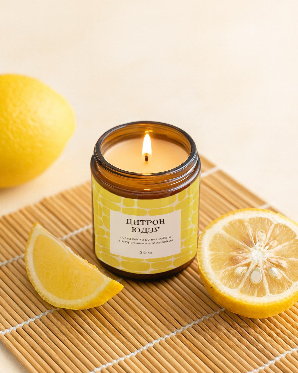 Свеча соевая Цитрон Юдзу (31011502) - фото 1