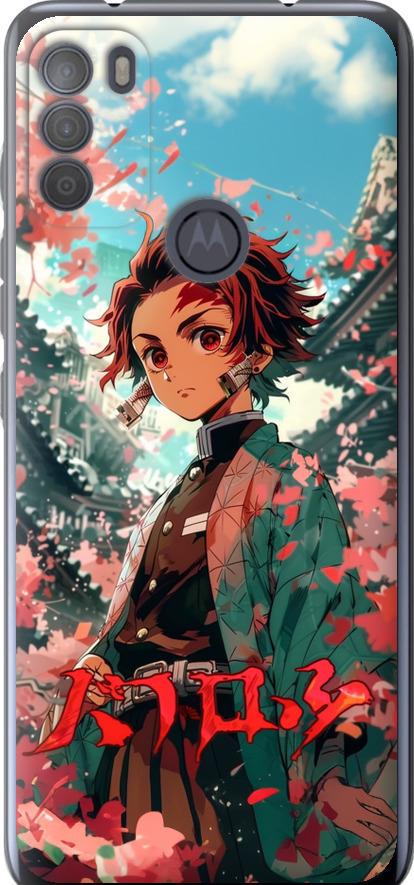Чехол на Motorola G50 Tanjiro Kamado (6132u-2354-42517)