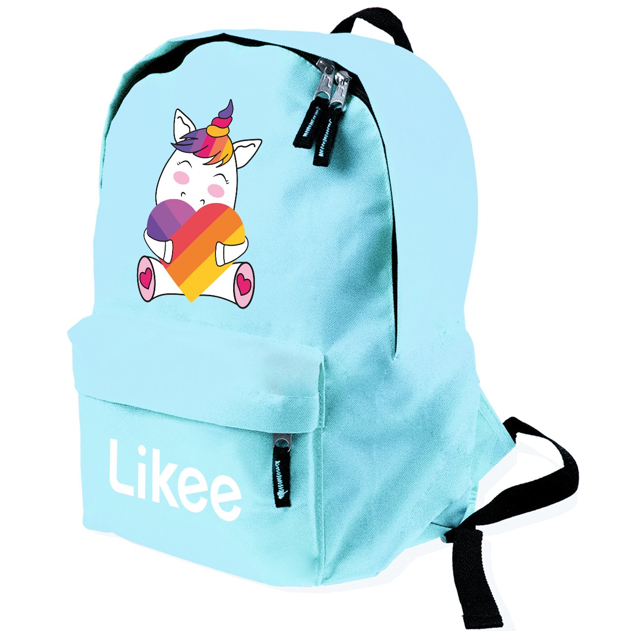 Рюкзак дитячий Likee Unicorn Блакитний (9263-1037-SK)