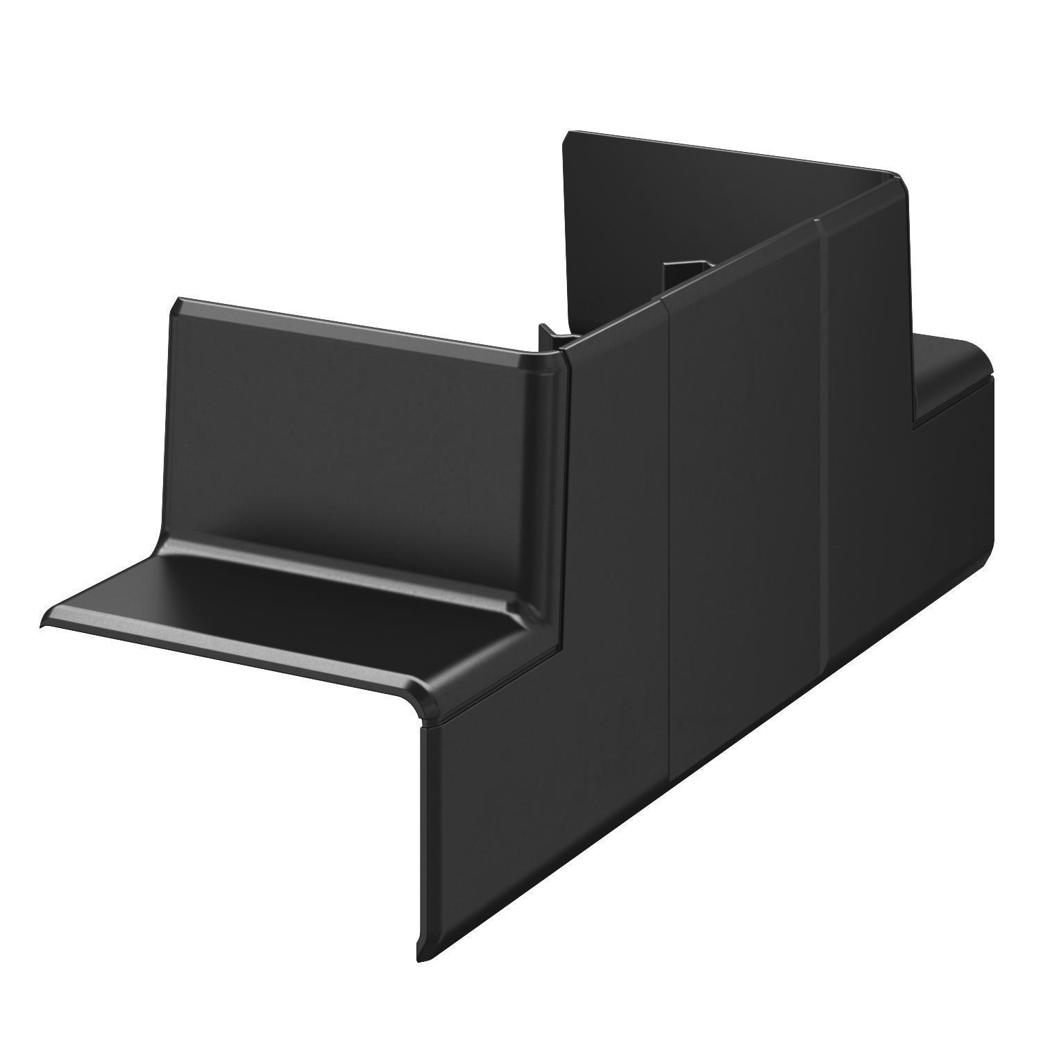 Соединитель Т-образный OBO Bettermann Rapid 45 для короба 100x53 мм ABS пластик Черный (6113103)