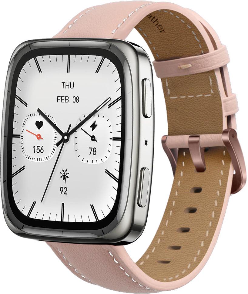 Ремешок кожаный Folsa для Amazfit Active 2 Square Powdery (42152-0C)