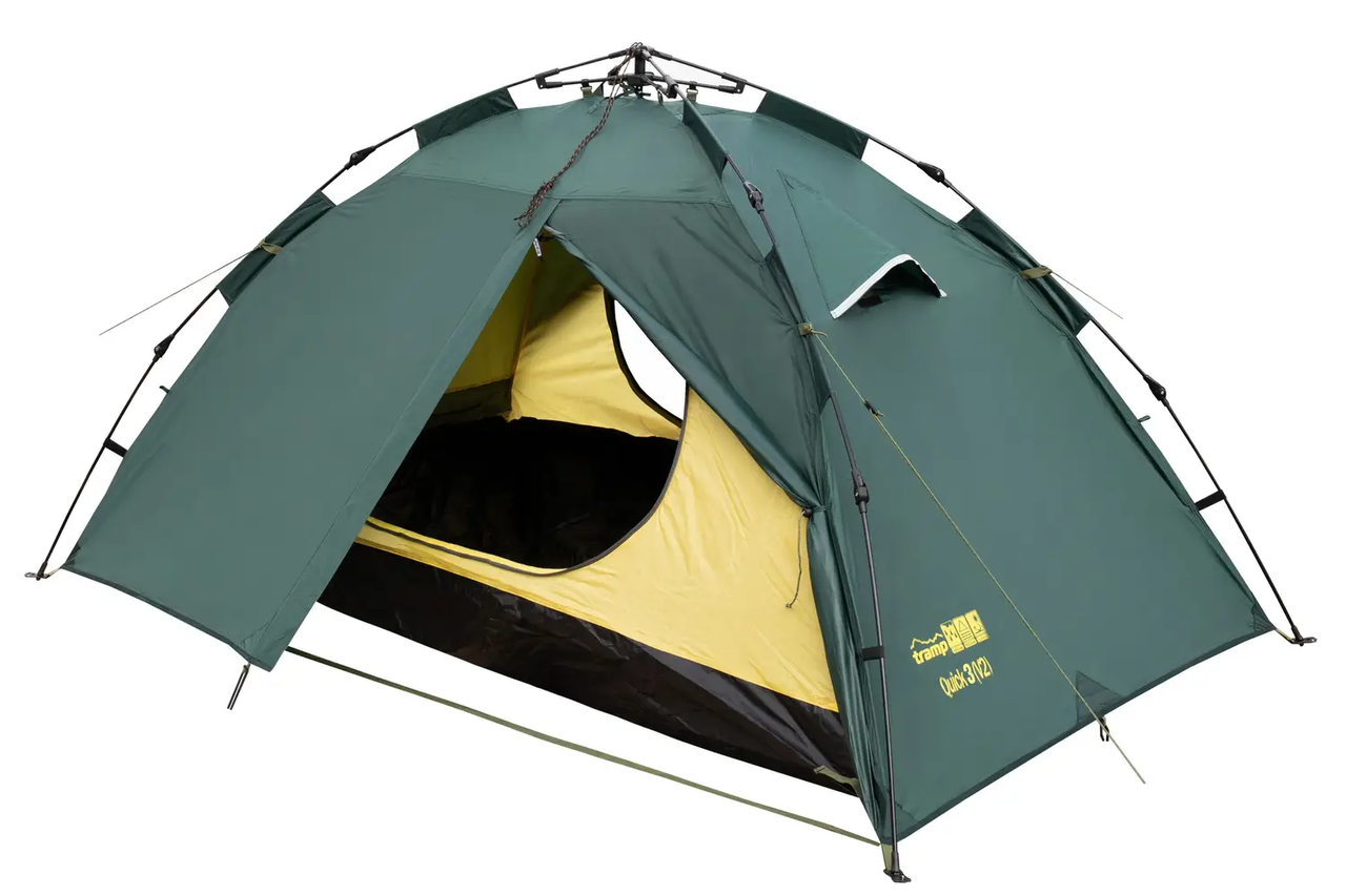 Палатка с автоматическим каркасом Tramp Quick 3 v2 (UTRT-097) - фото 3