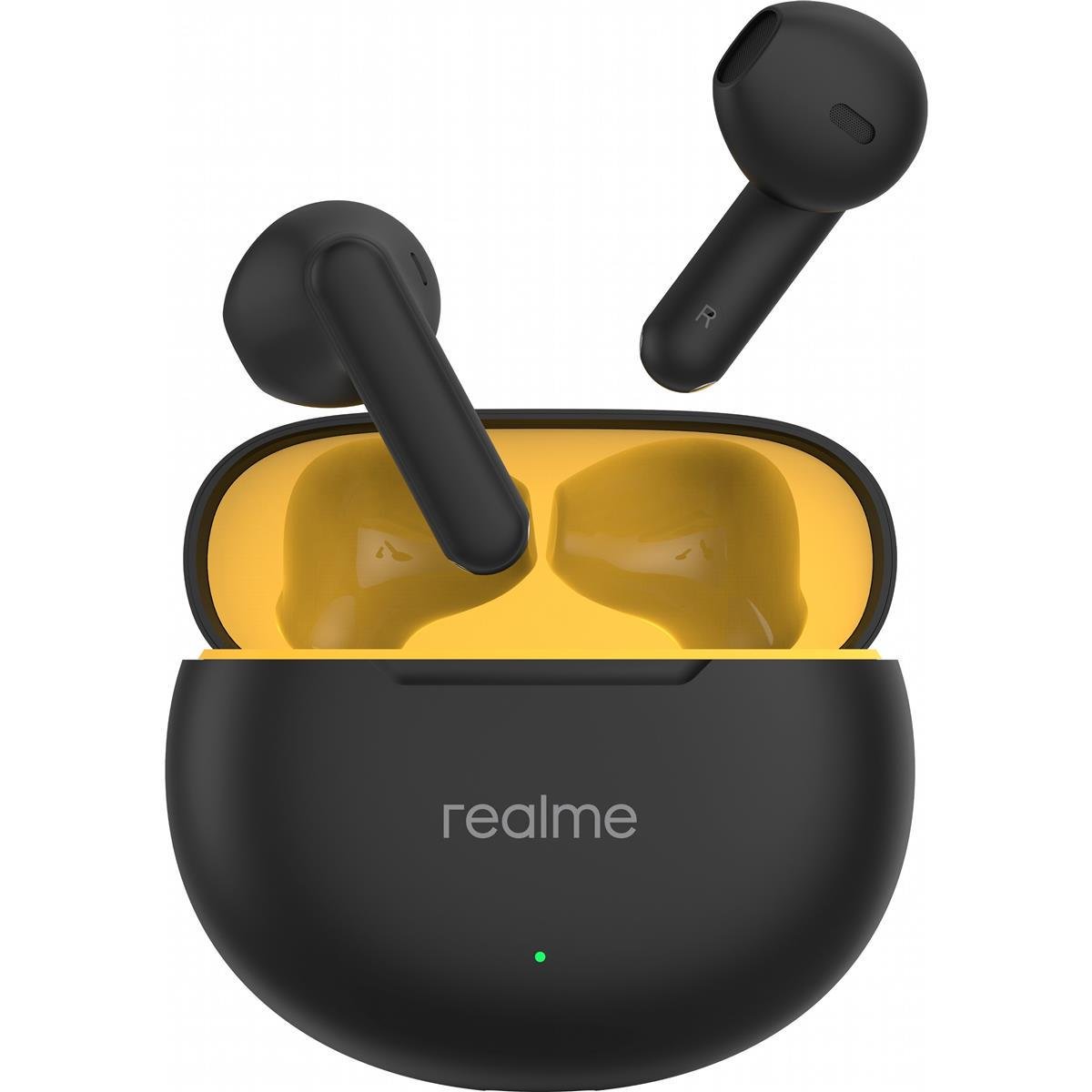 Наушники беспроводные Realme Buds T01 Bluetooth 5.4 AI ENC TWS Black (26077309)