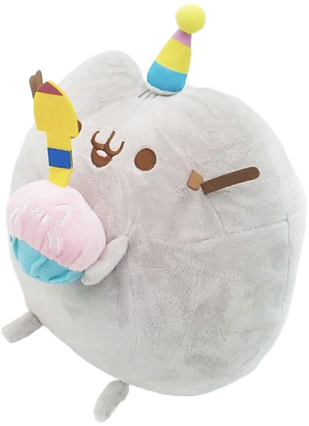 Іграшка м'яка Pusheen cat S&T з кексом та іграшка- антистрес Pop It морозиво 23х25 см (n-10030) - фото 3