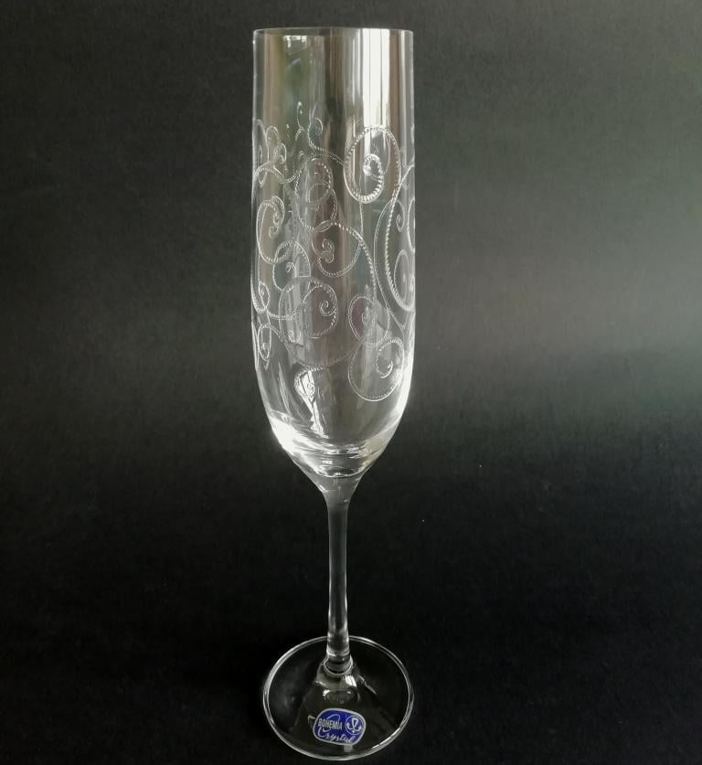 Бокалы для шампанского Bohemia Viola Club 190 мл 6 шт. (9131)
