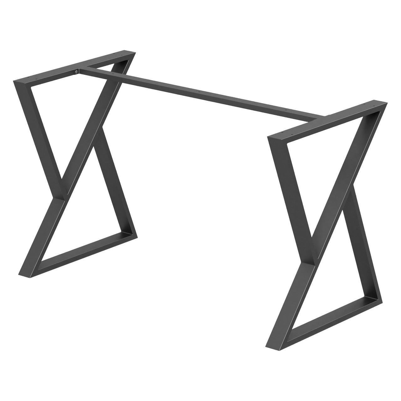 Каркас разборной для стола из металла Loft 1200х600х730 мм Черный (K1076-120) Каркас разборной для стола из металла Loft 1200х600х730 мм Черный (K1076-120)