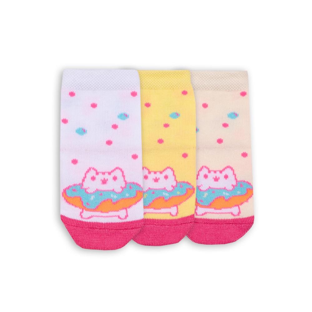 Носки детские хлопковые демисезонные для девочки Gabbi NSD-101 р. 12-14 6 пар (90101)